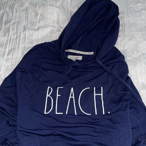 Rae Dunn | Sweaters | Last Call Rae Dunn Beach Hoodie Medium Only | Poshmark